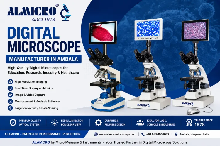 Digital Microscope Manufacturers in Ambala