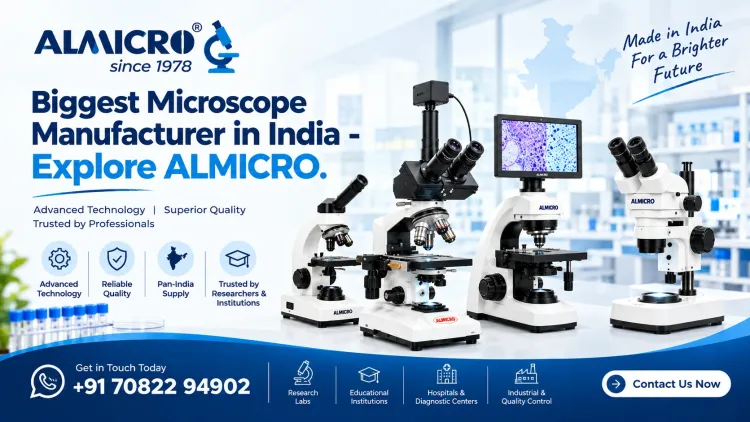 Biggest Microscope Manufacturer in India | Explore ALMICRO