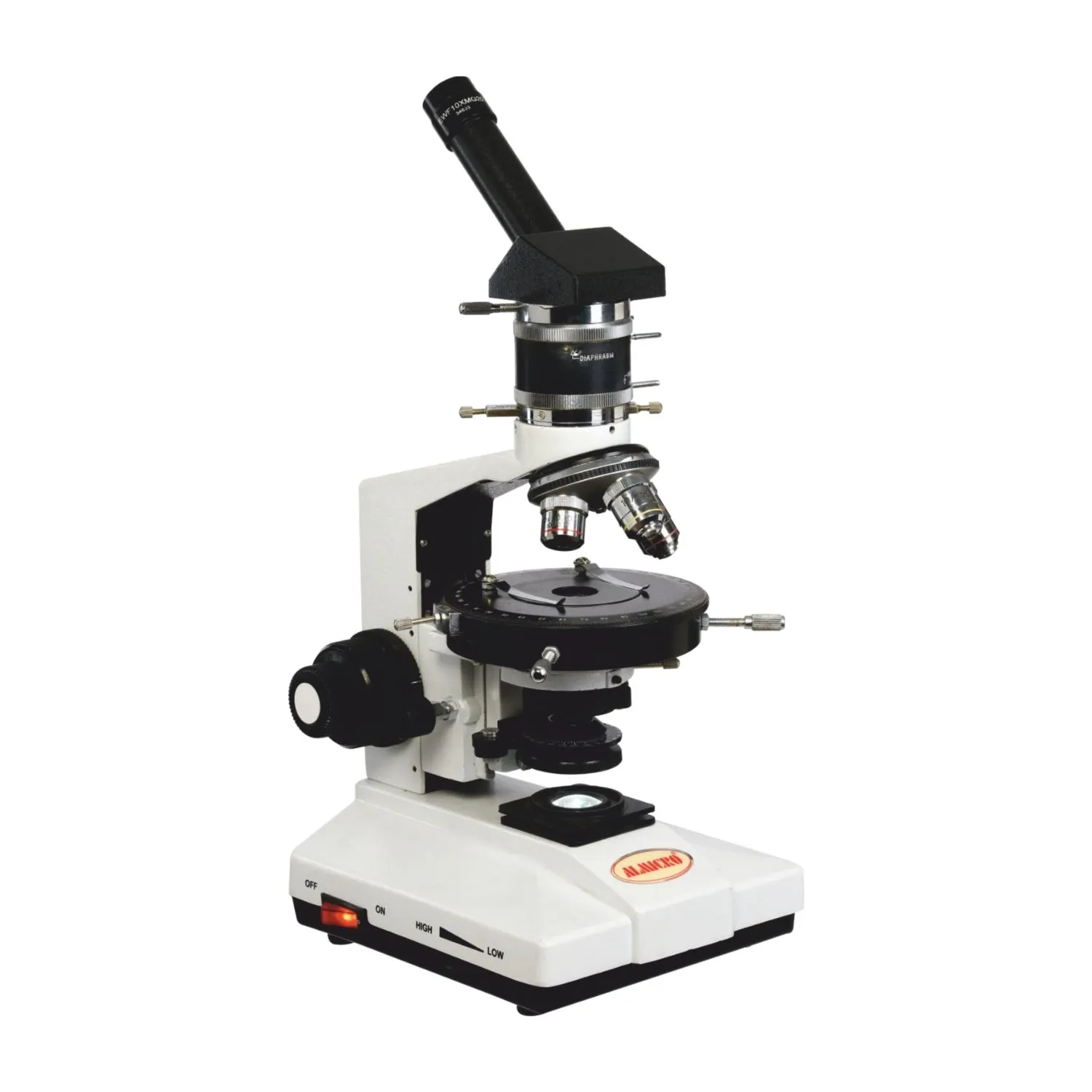 Inclined Monocular Polarising Microscope