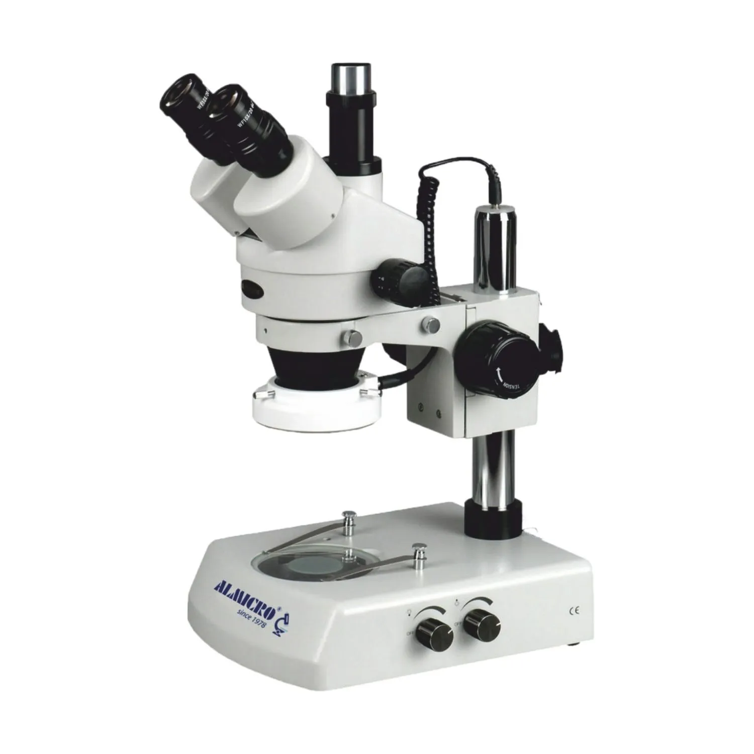 Stereo Zoom Trinocular Microscope